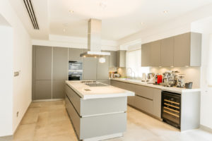 SS Meadows 5 Villa Kitchen & Lighting Project by Goettling Interiors