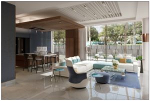 BK Umm Al Sheif Private Villa Kitchen Project by Goettling Interiors (3D Render)