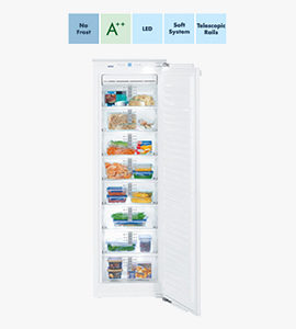 product photo of built-in fridge by liebherr with features thumbnails