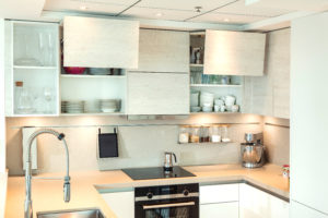 MU Marina Park Island, Dubai Marina Kitchen Project by Goettling Interiors