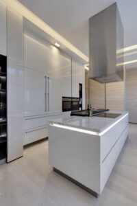 MBF Umm Al Sheif Villa Kitchen and Pantry Project by Goettling Interiors (SHOW KITCHEN)