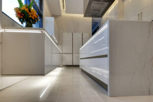 MBF Umm Al Sheif Villa Kitchen and Pantry Project by Goettling Interiors (SHOW KITCHEN)