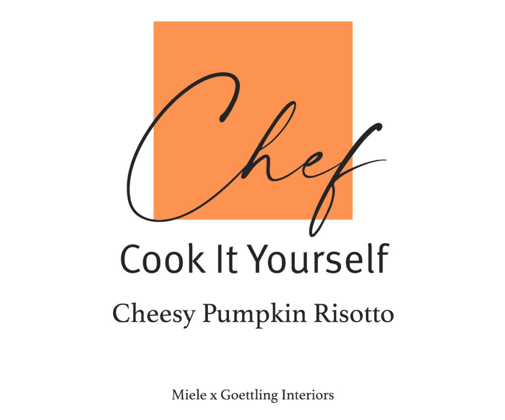 Cheesy Pumpkin Risotto