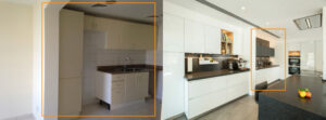 YD The Lakes Zulal Kitchen Before&After image