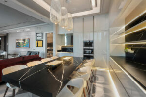 RB Dubai Hills Golf Villa Kitchen & Pantry Project by Goettling Interiors (SHOW KITCHEN)