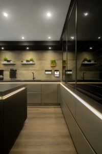 ZK Hattan The Lakes Villa Kitchen & Lighting Project by Goettling Interior