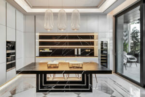 RB Dubai Hills Golf Villa Kitchen & Pantry Project by Goettling Interiors (SHOW KITCHEN)